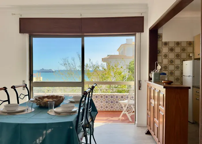 Apartamento Sardine Holidays I Com Varanda E Vista Mar Portimão